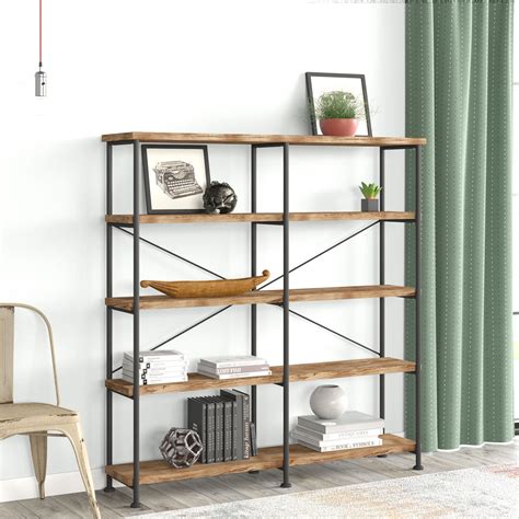 metal chassis bookbag|wayfair metal bookcases.